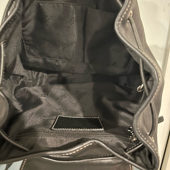 Vintage Coach Legacy drawstring backpack w/ COA - Picture 9 of 9